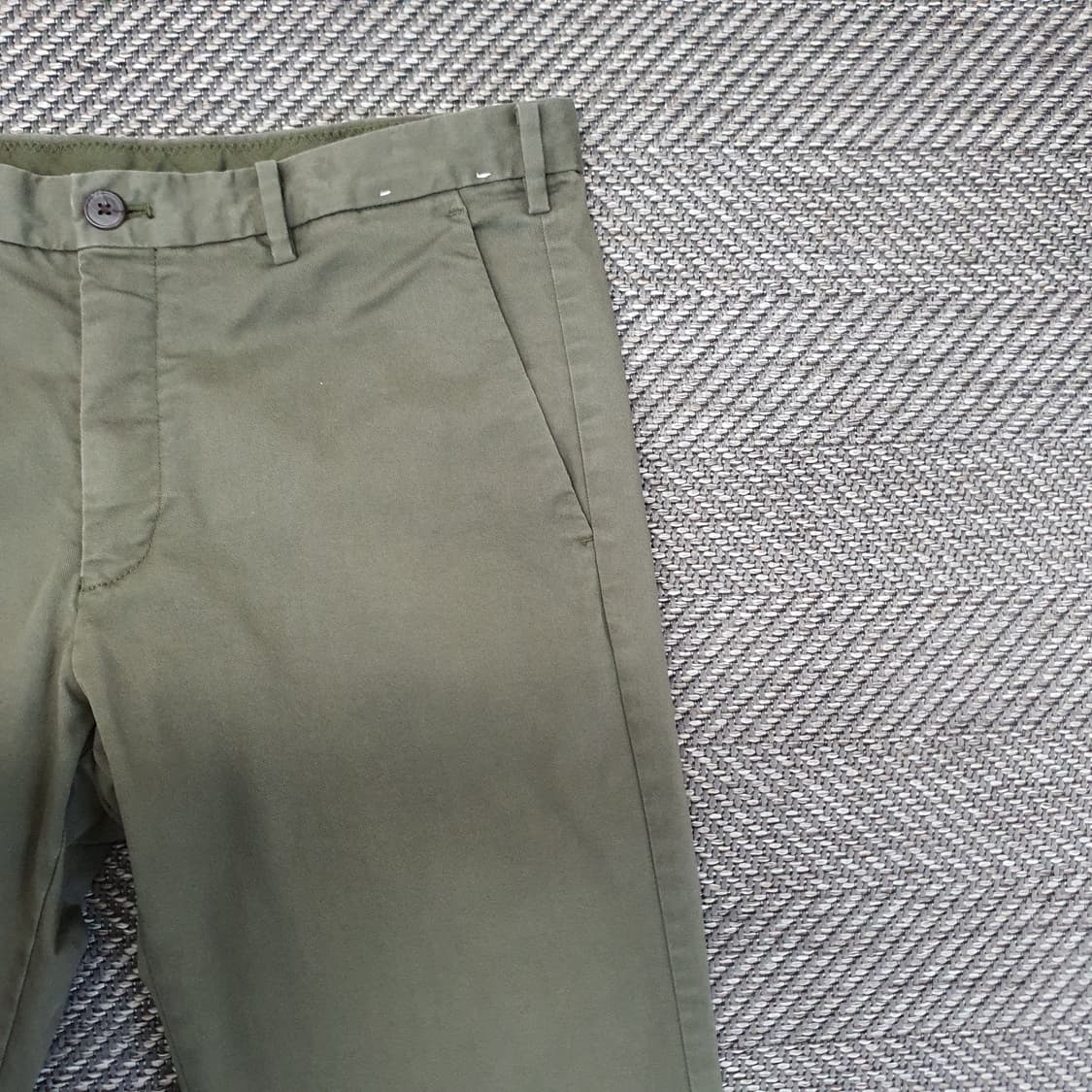 유니클로 스판 면바지 남자34 상품이미지4