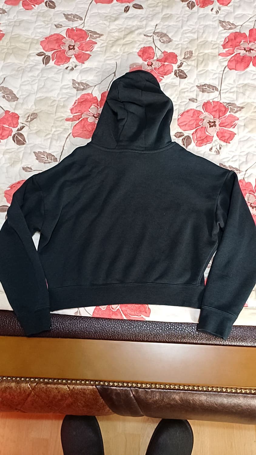 나이키 오버핏 크롭후드집업 S 여성55 가슴54 기장50 상품이미지4