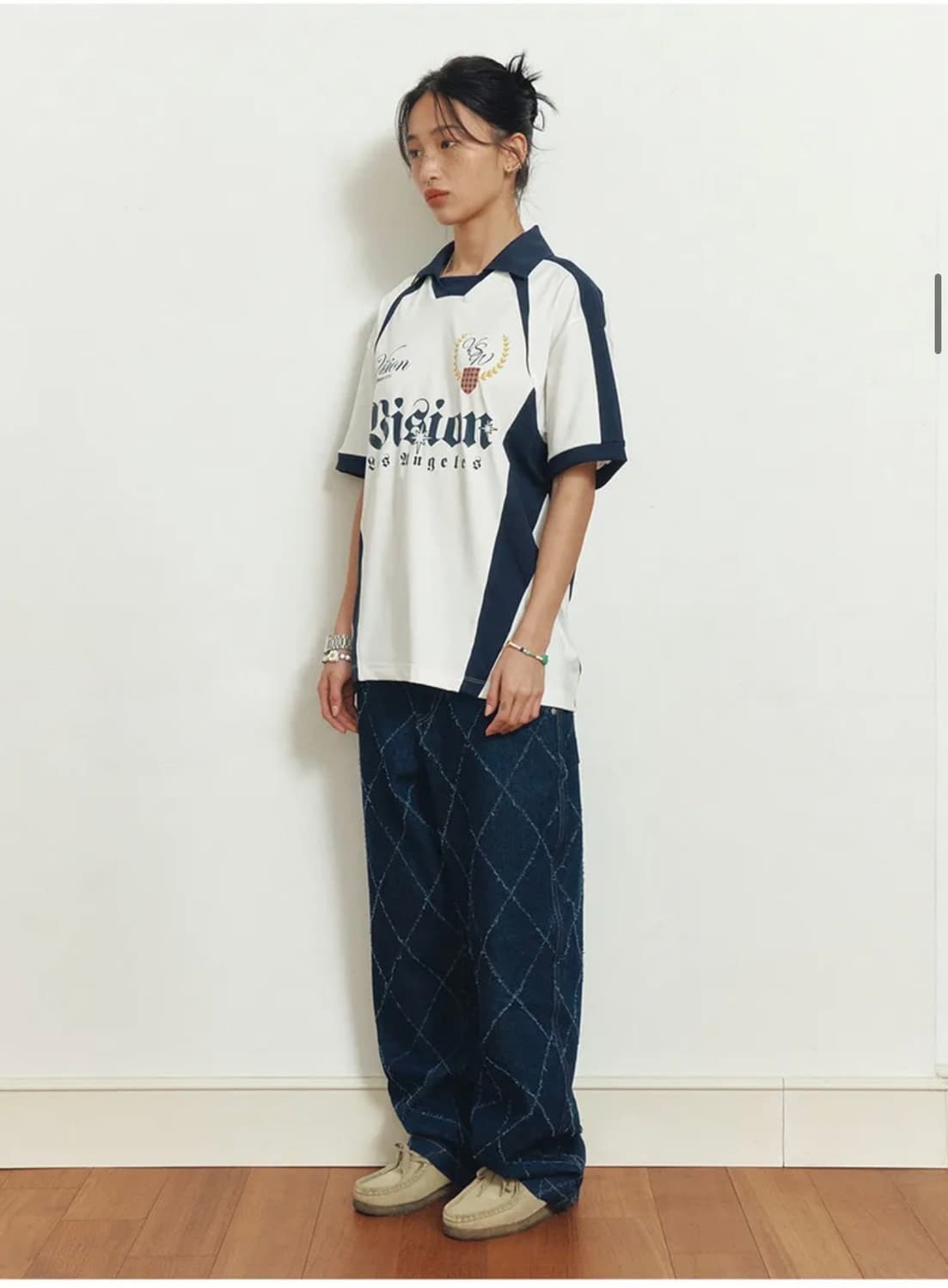 비전스트릿웨어 VSW Soccer Jersey(White) 상품이미지3