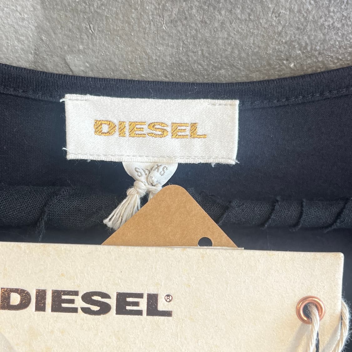 디젤 서클 그래픽 미니 드레스  상품이미지8