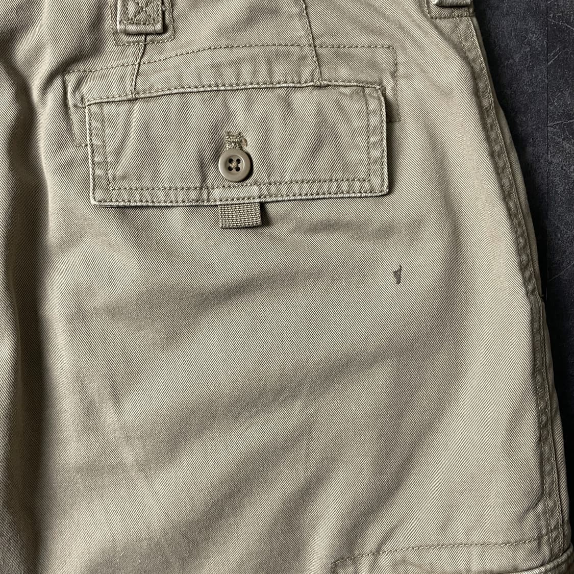 VANHEUSEN 빈티지 베이지 코튼 카고 하프 팬츠 A00764 상품이미지8