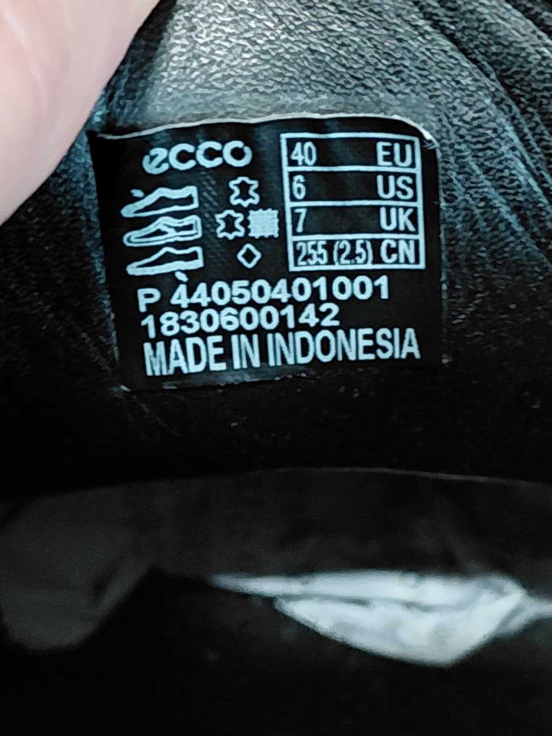 [에코]소프트8 블랙 스니커즈 유럽40(255~260)사이즈 상품이미지8