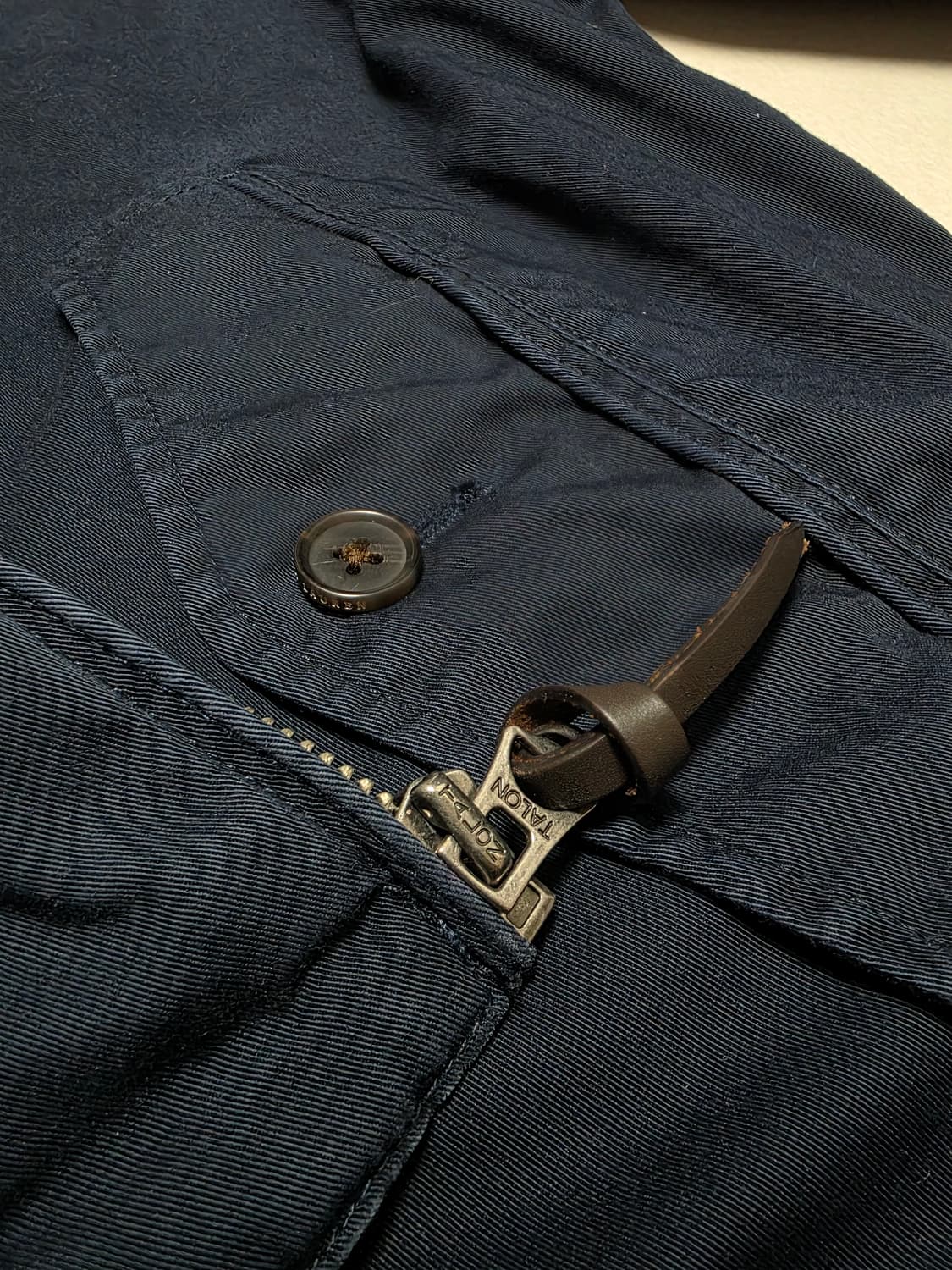 정품 폴로 랄프로렌 네이비 블루종 자켓 M 트윌 바이스윙 베이포트 바라쿠 상품이미지6