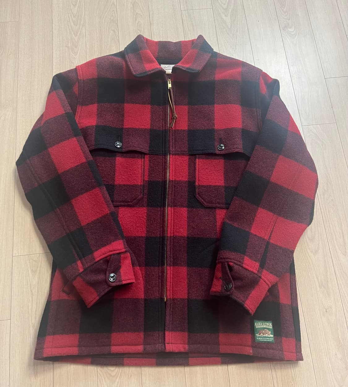 알래스카 슬리핑백 울자켓40(100)사이즈 판매 상품이미지1