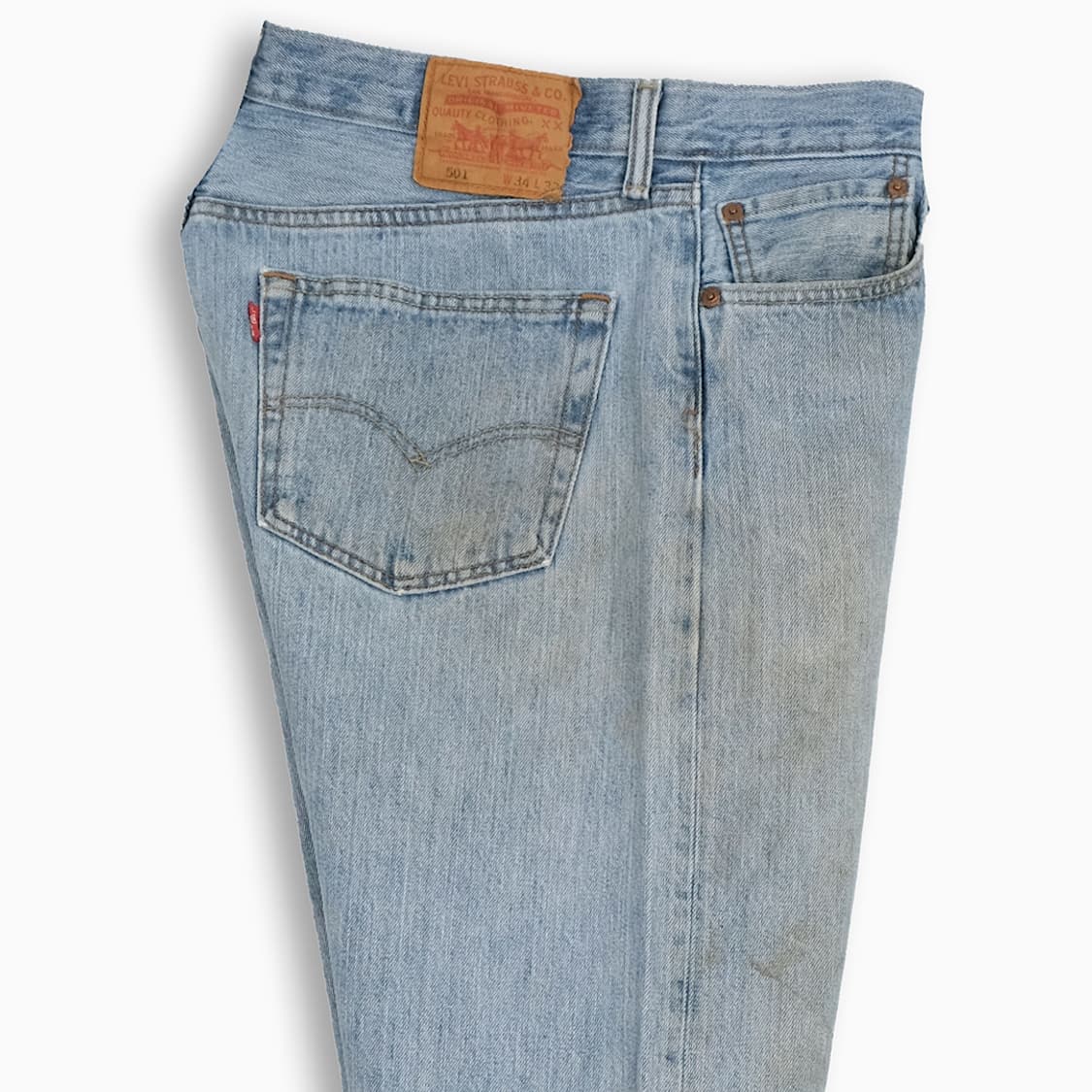 빈티지 리바이스 501 연청 33 인치 LV50134576 상품이미지5