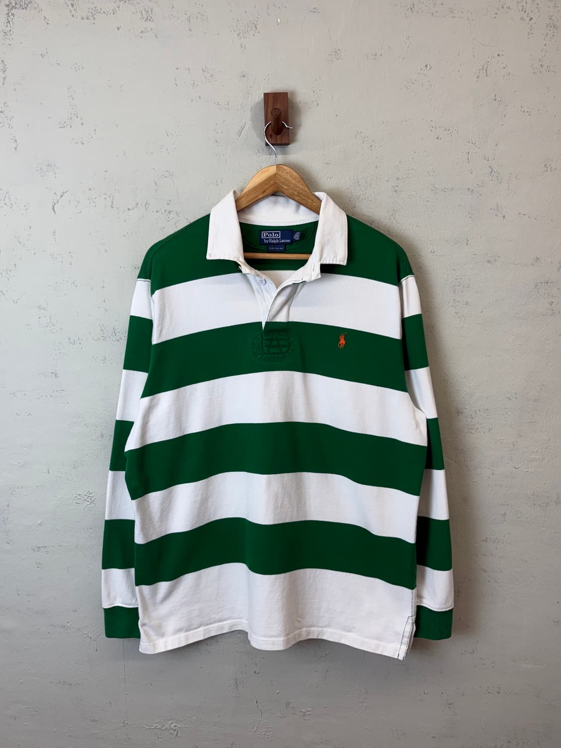 폴로랄프로렌 빈티지 단가라 럭비 셔츠 상품이미지1