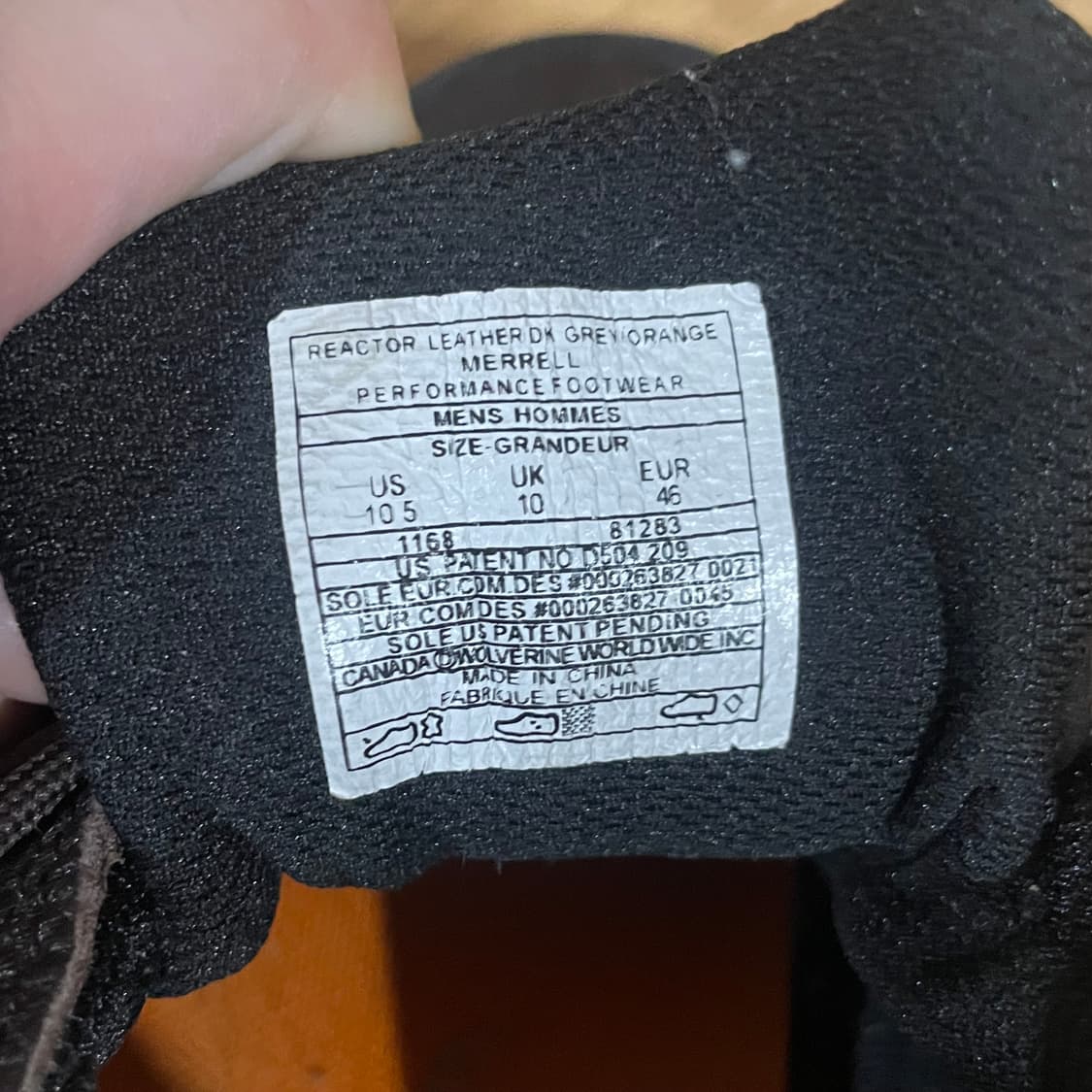 Merrell 머렐 고어텍스 가죽 하이킹 신발 285 상품이미지8