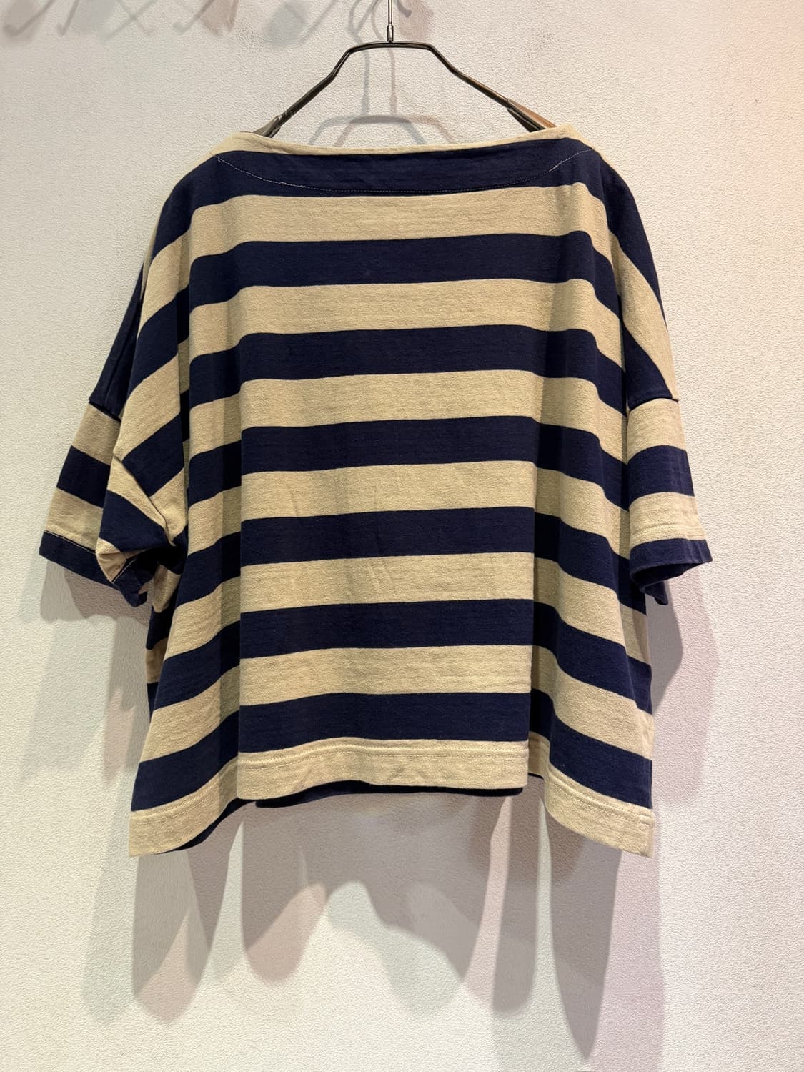 Omnes Boat Neck Stripe T-Shirt 상품이미지2