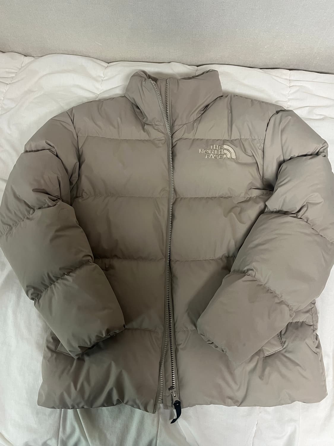 노스페이스 로프티 다운 숏패딩 (다크베이지) XS사이즈 상품이미지1