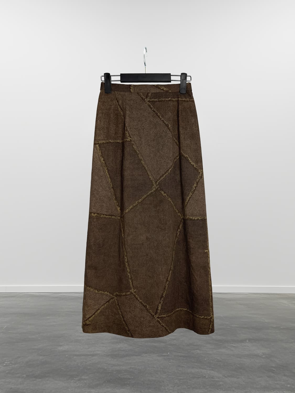 빈티지 패턴 롱 스커트  상품이미지1