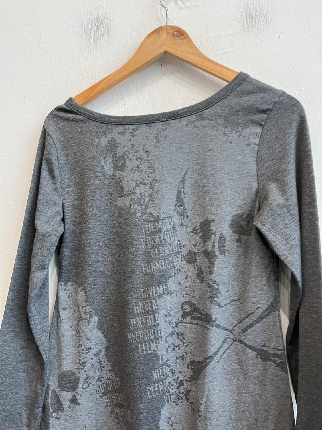 EDGE LINE JPN 락펑크 스컬 롱슬리브 우먼즈 상품이미지4