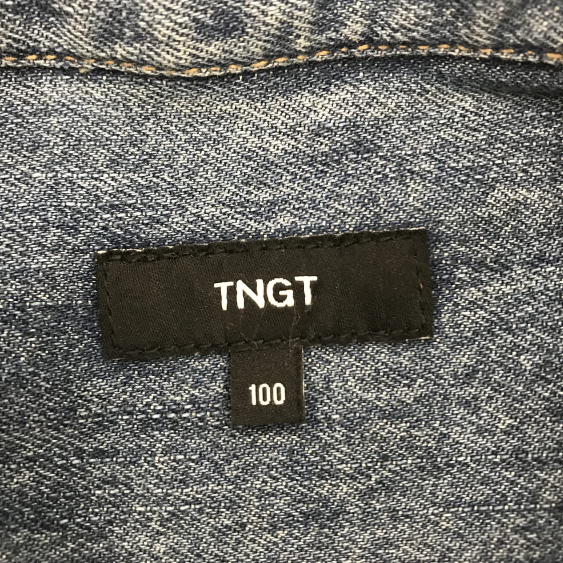 TNGT 오버사이즈 데님셔츠자켓 [100] 상품이미지5