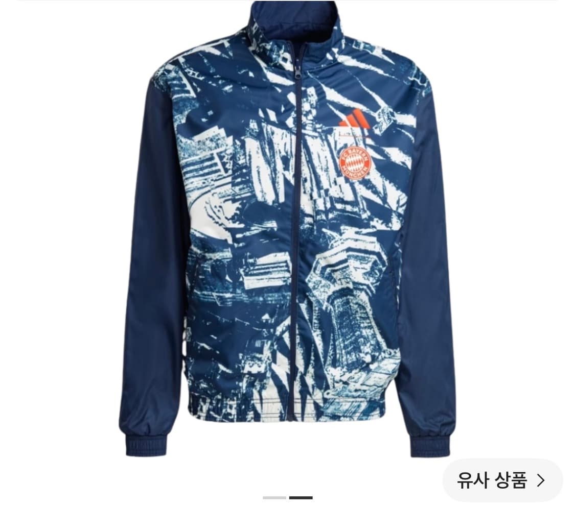 아디다스 바이에른 뮌헨 앤썸 자켓 나이트 인디고 상품이미지2