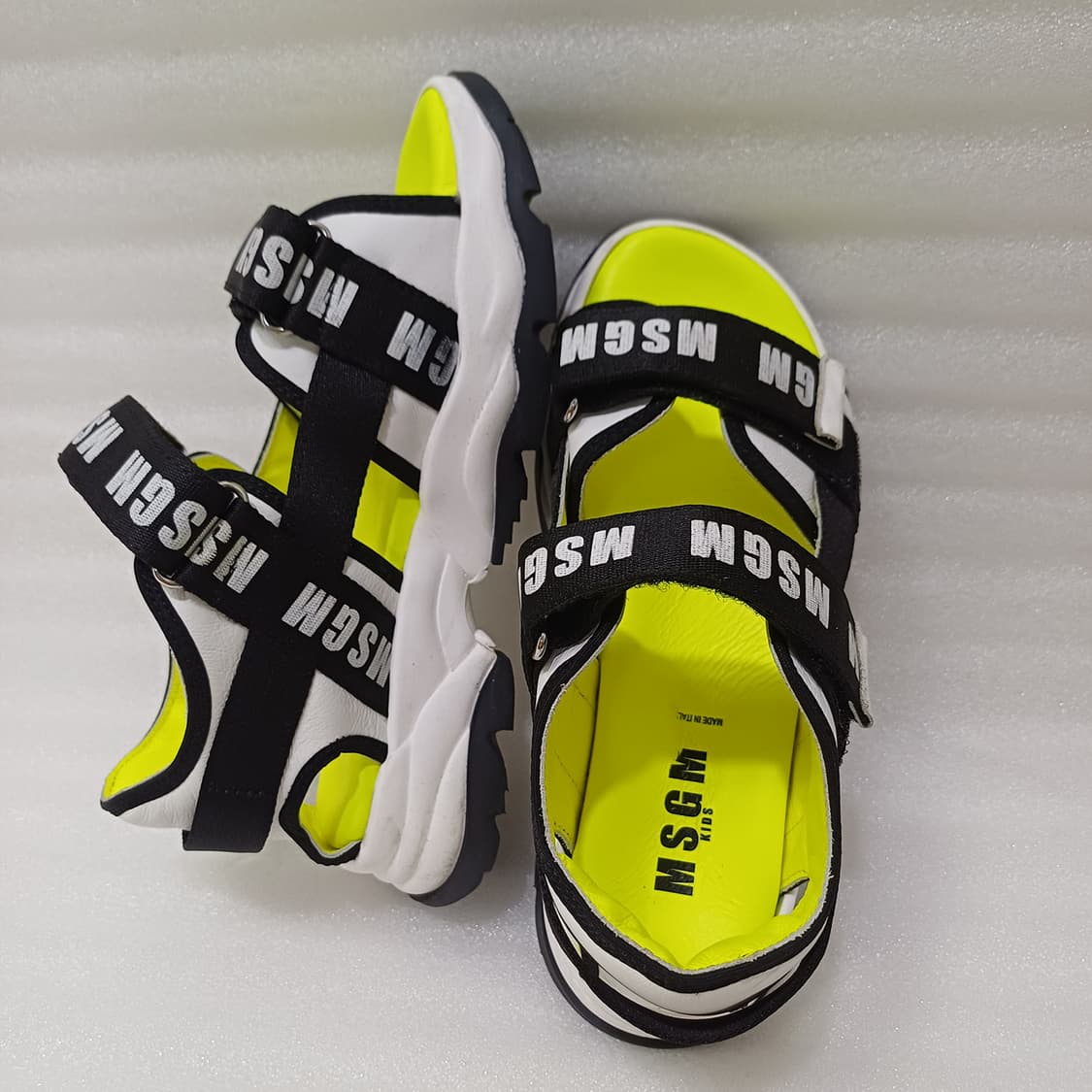 정품 MSGM 키즈 아동 샌들 벨크로 로고 35  훌륭 사랑봉봉 상품이미지2