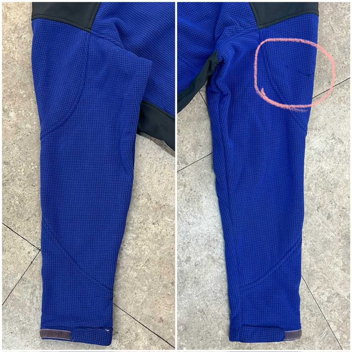 노스페이스 플리스 자켓 블루 L(100) #csz3573 상품이미지7