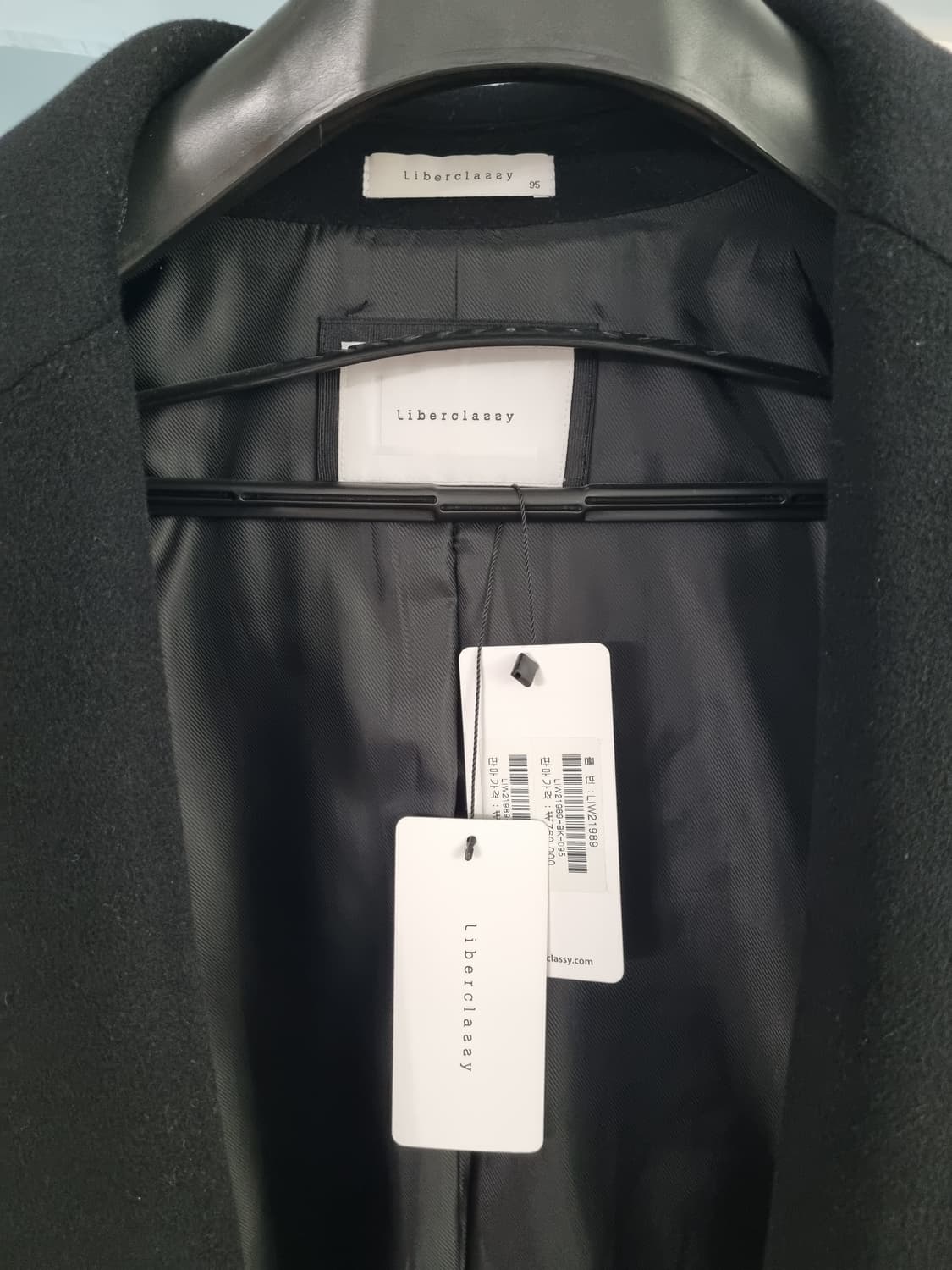 리버클래시 울캐시머어 핸드메이드 코트 상품이미지3