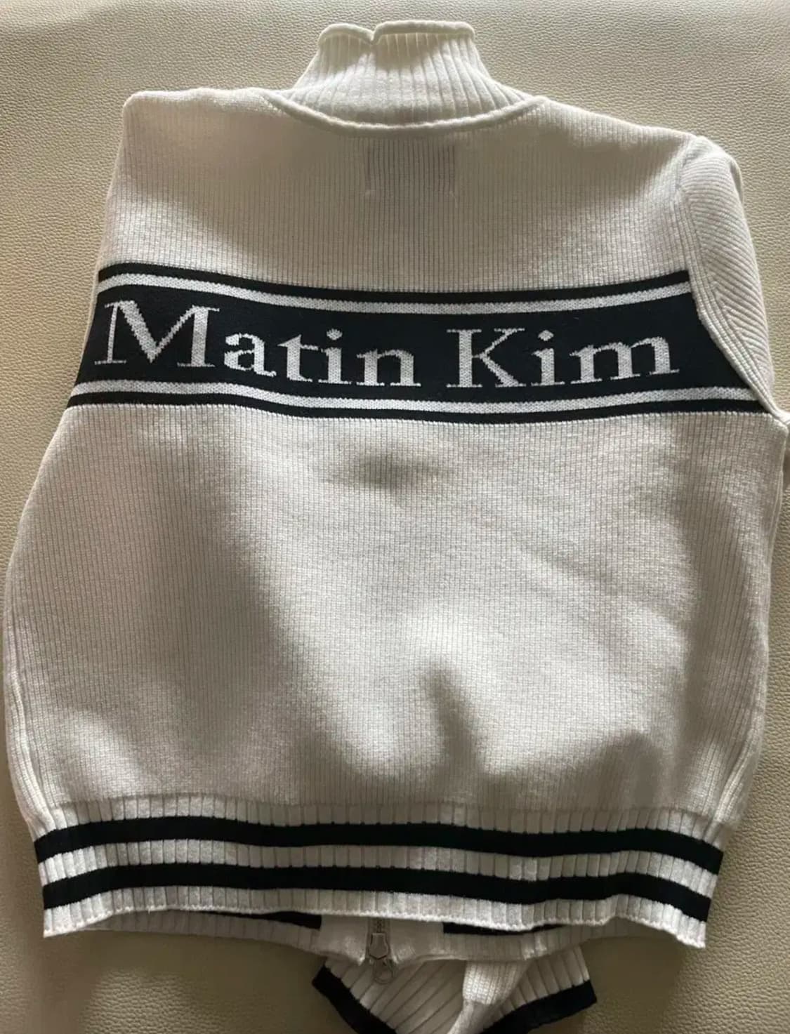 마뗑킴 니트 집업 m 상품이미지4