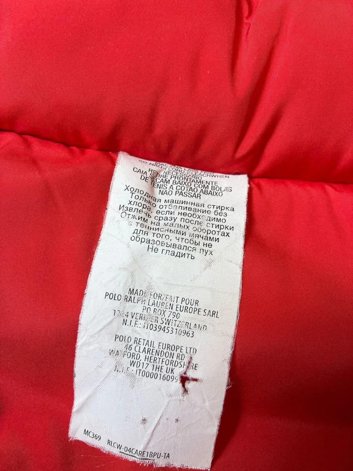 폴로 랄프로렌 00's 리버시블 패딩 조끼 PN7247 상품이미지10