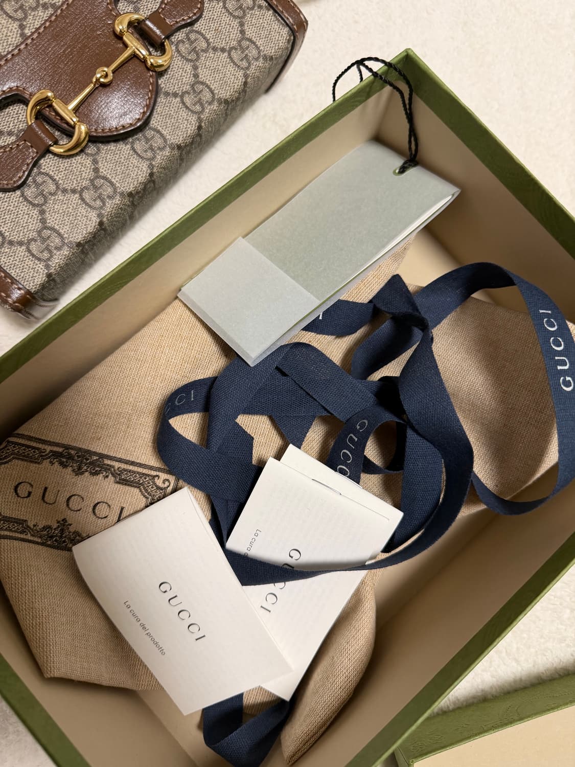 구찌 홀스빗 1955 미니백 상품이미지6