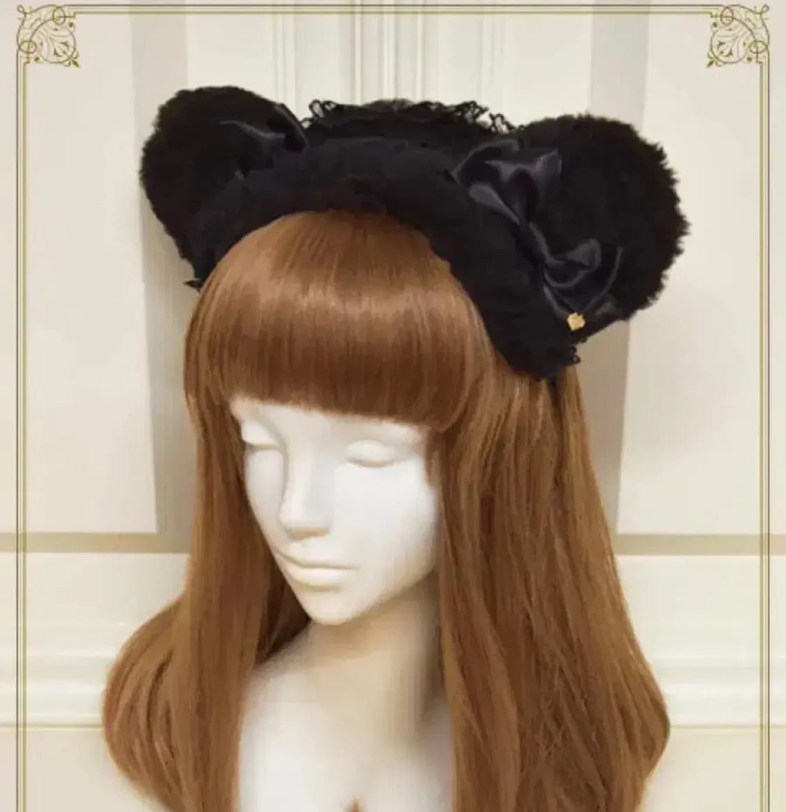 베이비 쿠먀쨩의 후와후와 쿠마미미 카츄샤 헤도레 로리타 상품이미지1