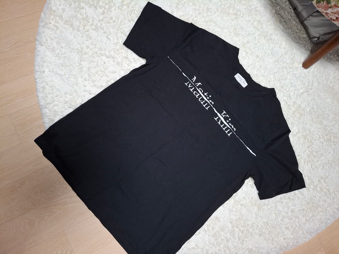 (마지막특가) 마뗑킴 블랙 로고 반팔티 새상푼 상품이미지5