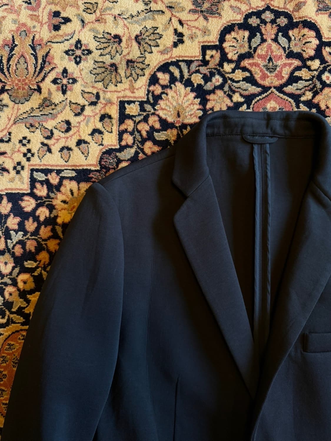 제냐 플란넬저지 테일러드 자켓 남성100 상품이미지3