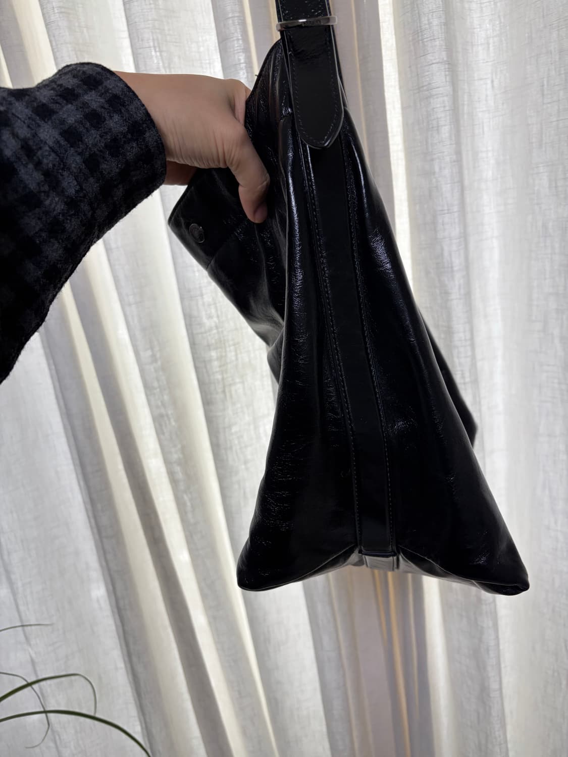 분크 퍼펙 버튼업 소프트 호보 라지 상품이미지4