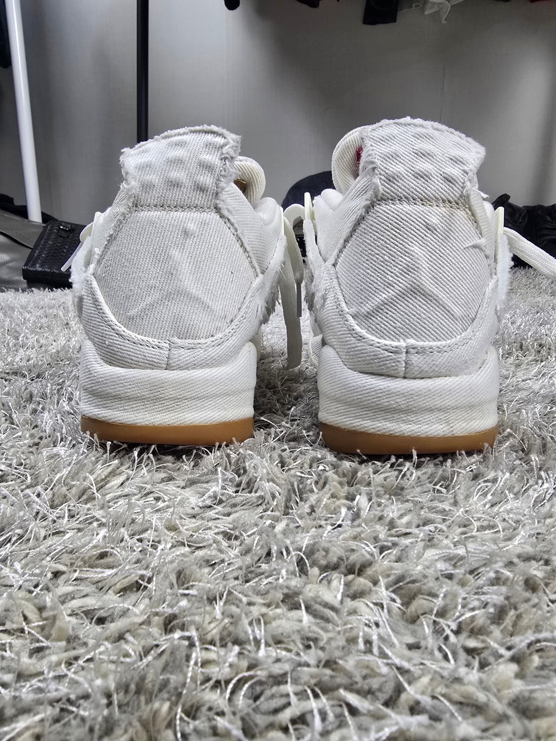 나이키 에어 조던 4 리바이스 화이트 상품이미지3