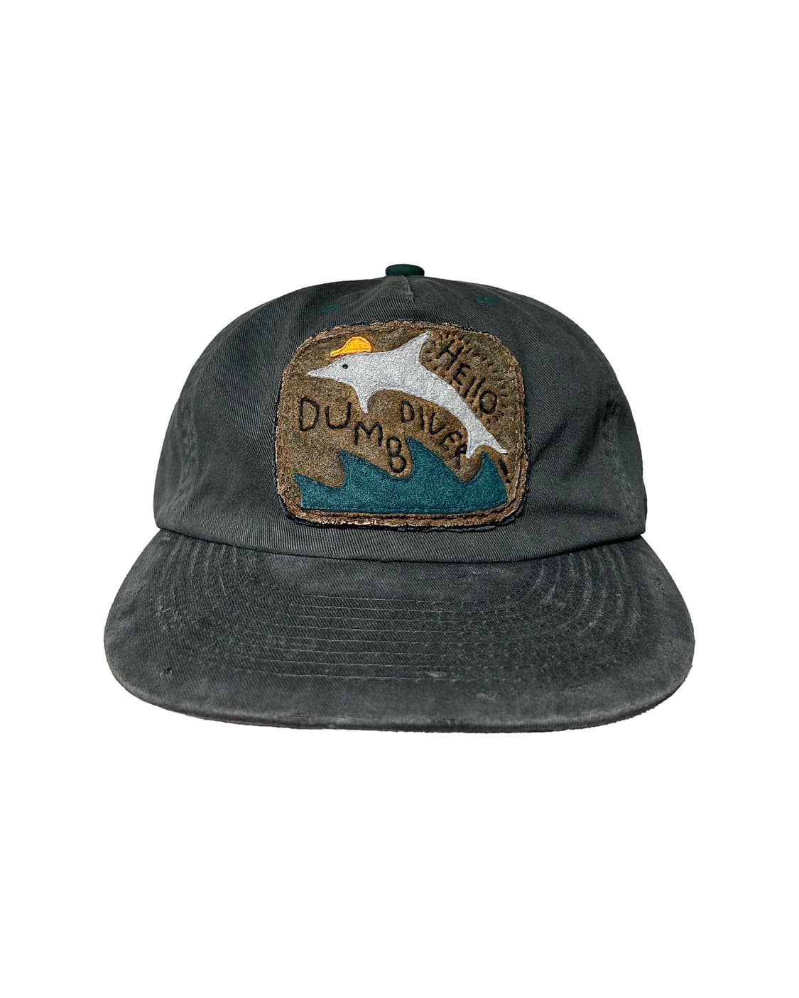 빈티지 5패널 캡 볼캡 모자 핸드메이드 커스텀 제작 상품이미지3