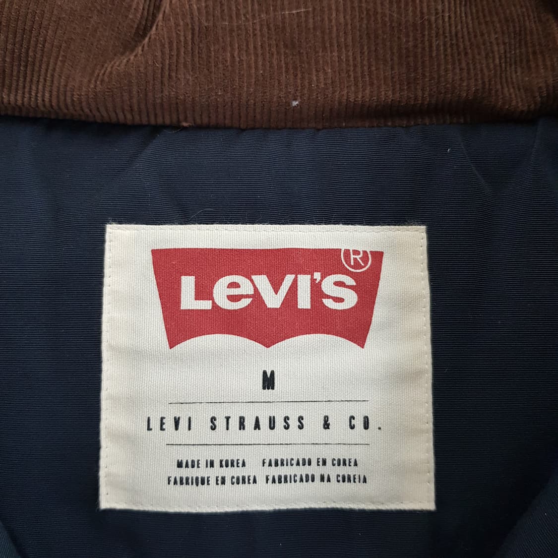 리바이스 스트라우스 패딩 M사이즈  상품이미지3