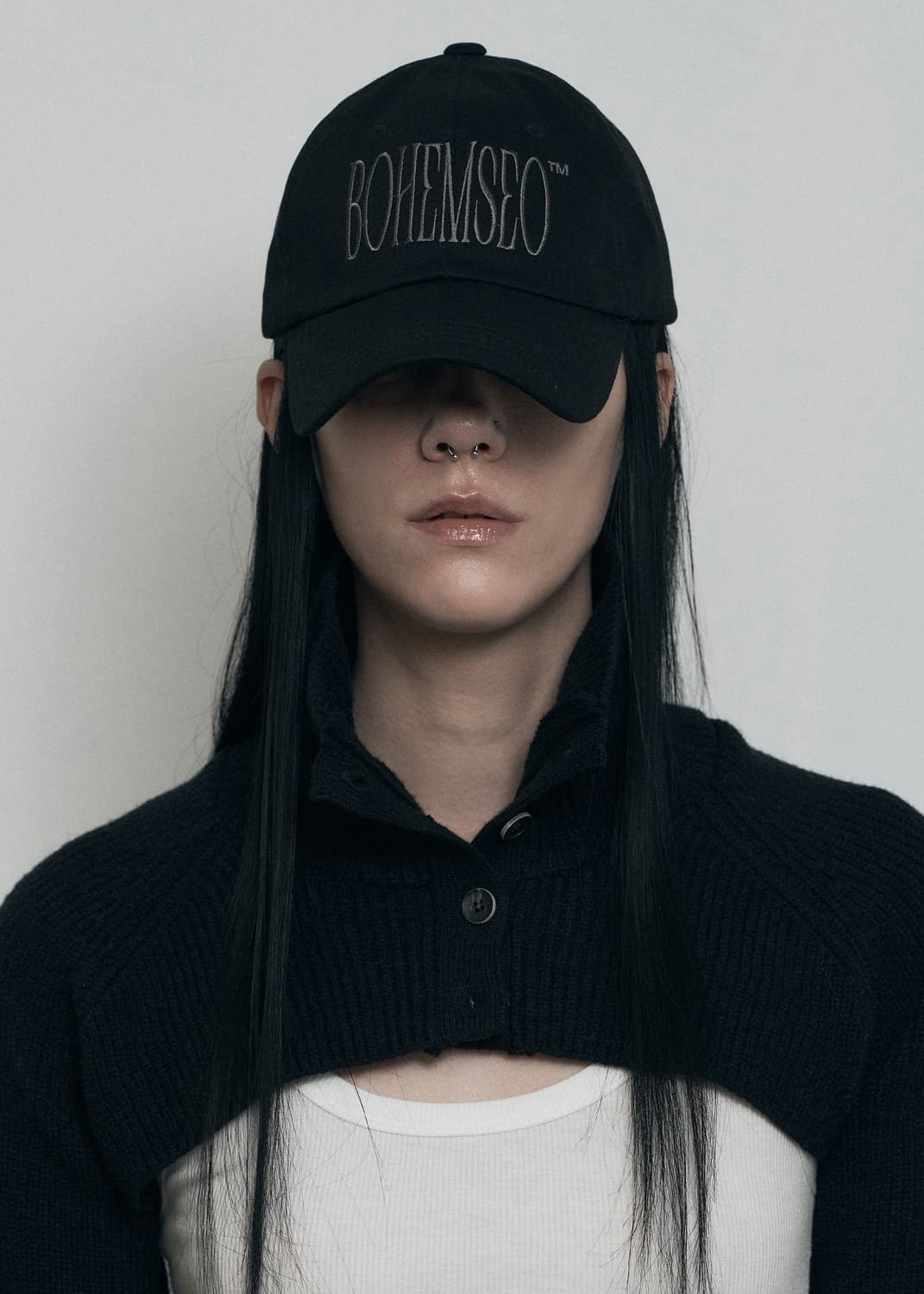 보헤미안서울 SIGNATURE LOGO COTTON BALL CAP 상품이미지2