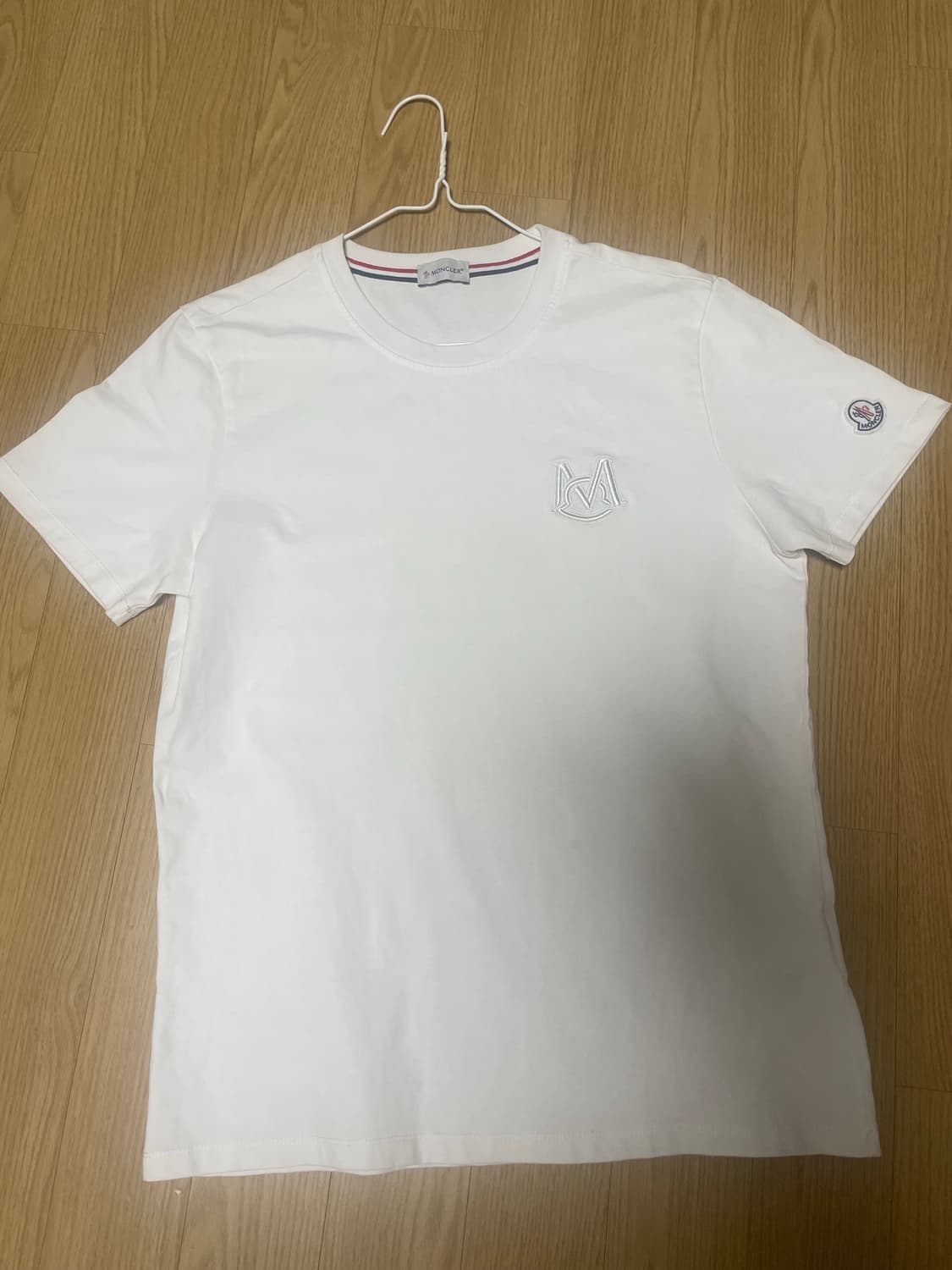 몽클레어 반팔 화이트 m 상품이미지2