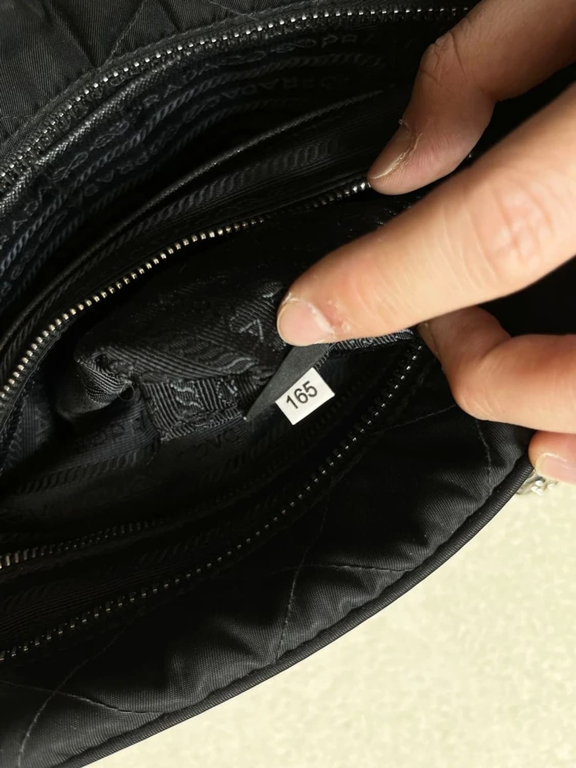 프라다 PRADA 포코노 나일론 퀼팅 체인 숄더백 A1666 상품이미지8