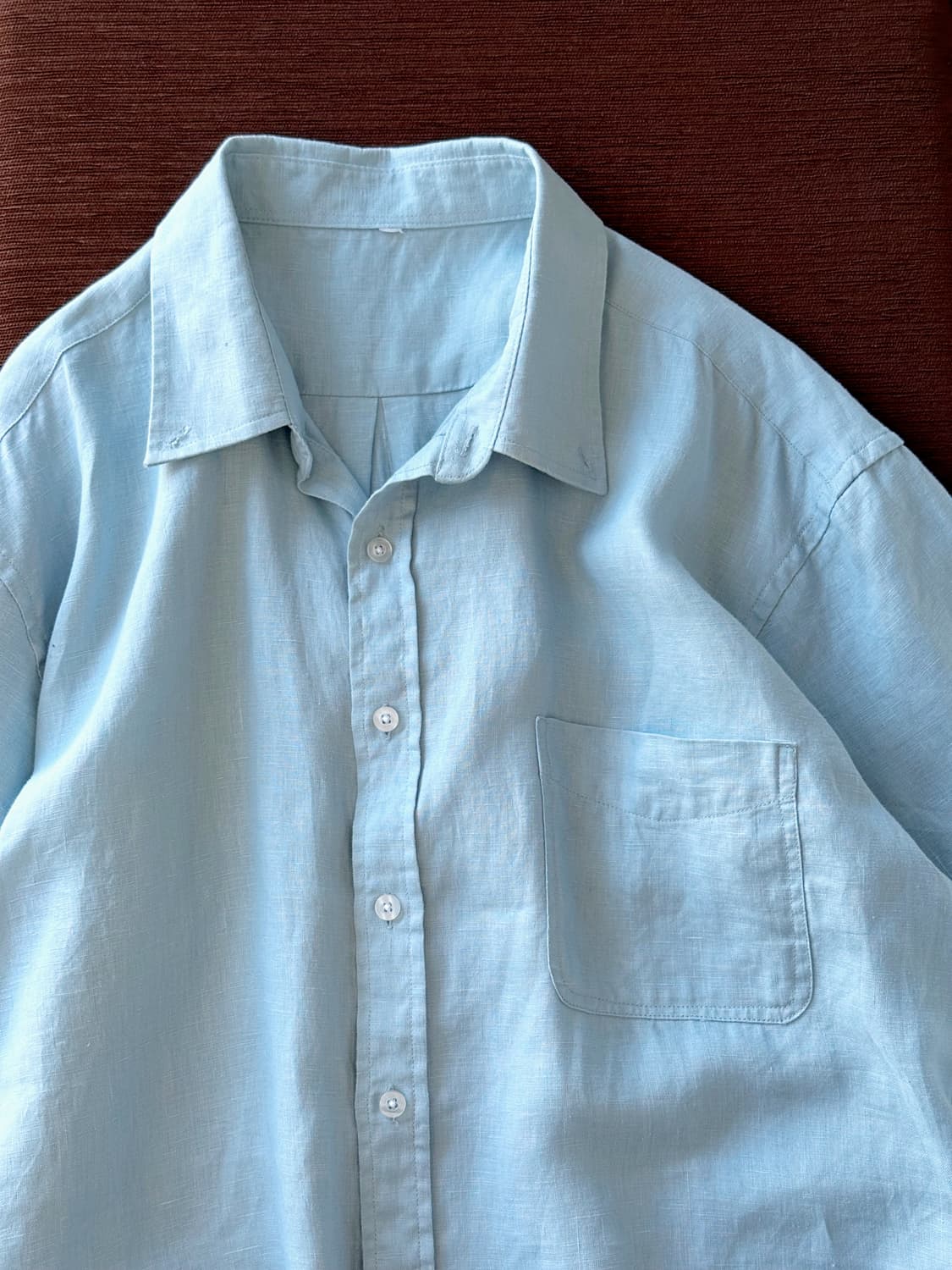 Pure linen H/S shirt 상품이미지2