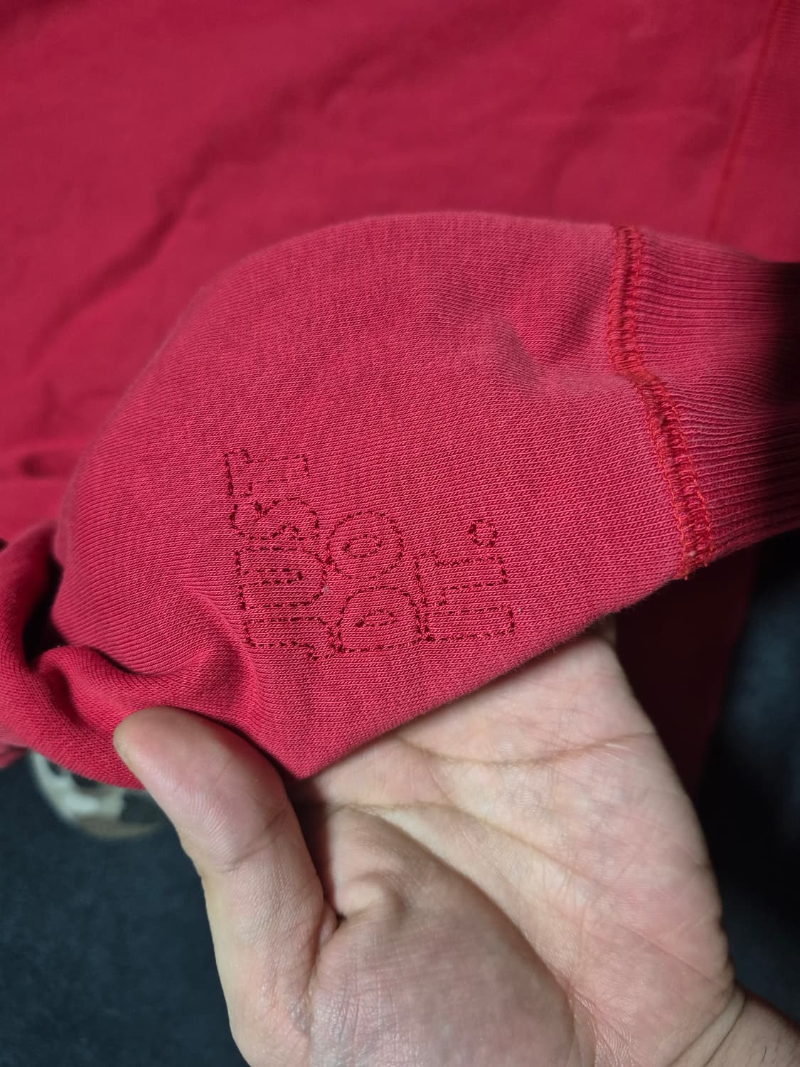 (희귀)00's 나이키 빈티지 Y2K 후드집업 레드 XL 상품이미지5