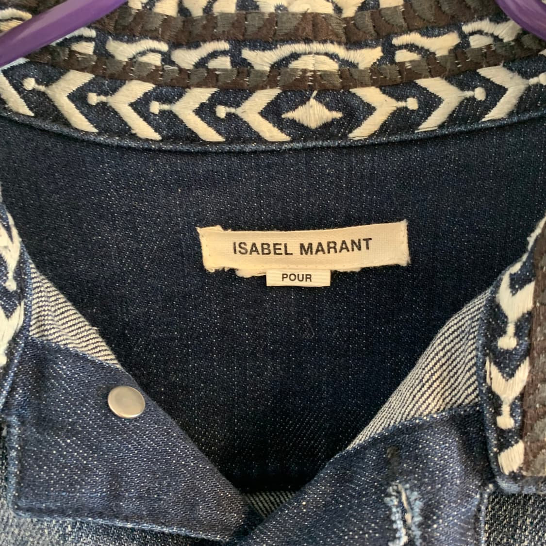 이자벨마랑 데님자켓 상품이미지4