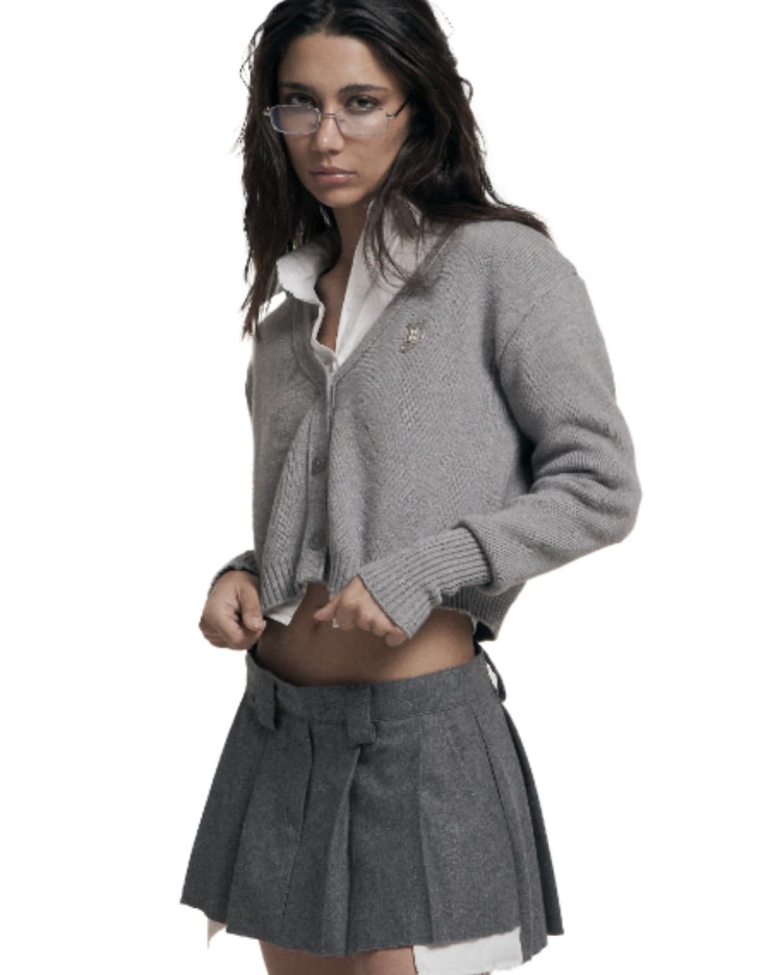 오도어 Bon 가디건 그레이 상품이미지3