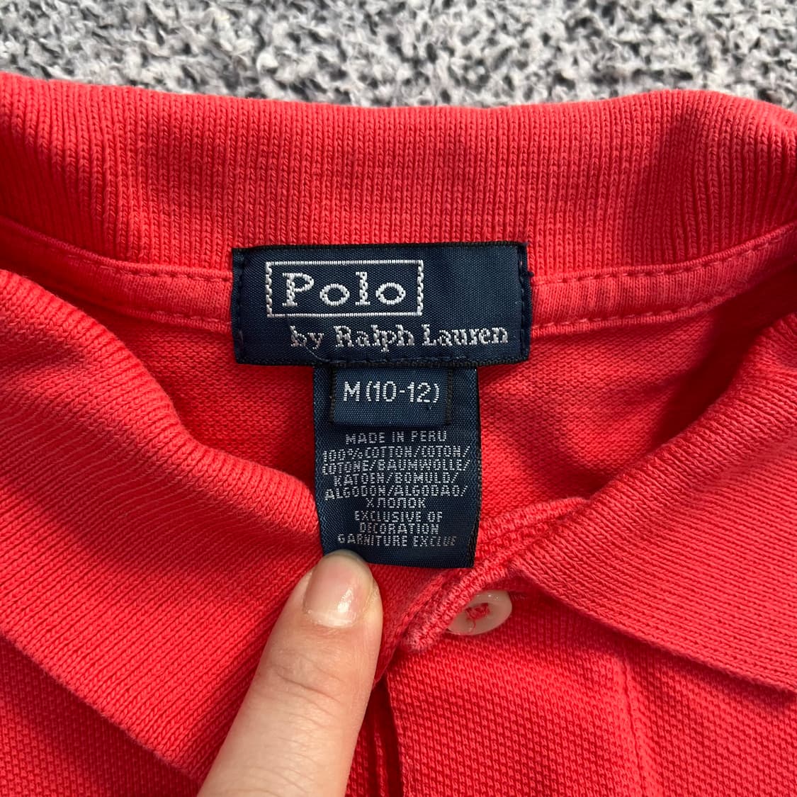 M 폴로랄프로렌 빅포니 반팔 카라티 0313M 상품이미지2