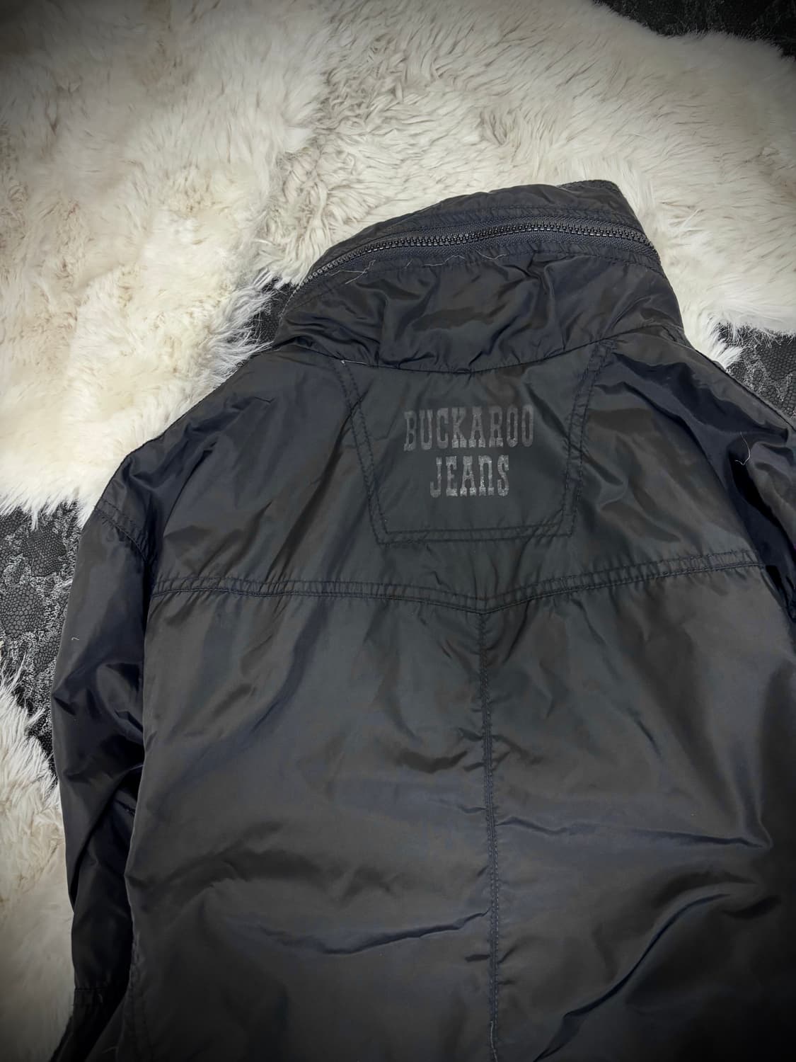 [buckaroo Y2K]Simple design Black Nylon  상품이미지4