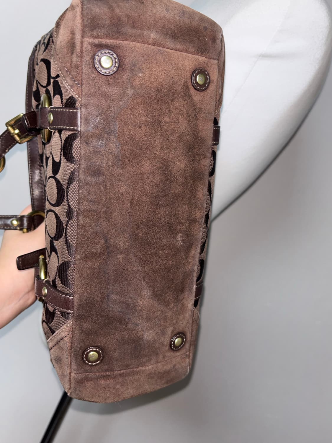 Coach vintage brown shoulder bag 상품이미지10