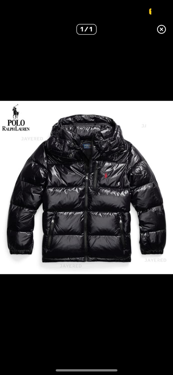 폴로 유광 패딩 삽니다 상품이미지1