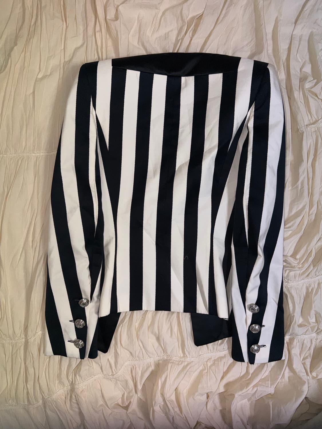 발망 13aw 오버숄더 스트라이프 테일러드 블레이저 상품이미지5