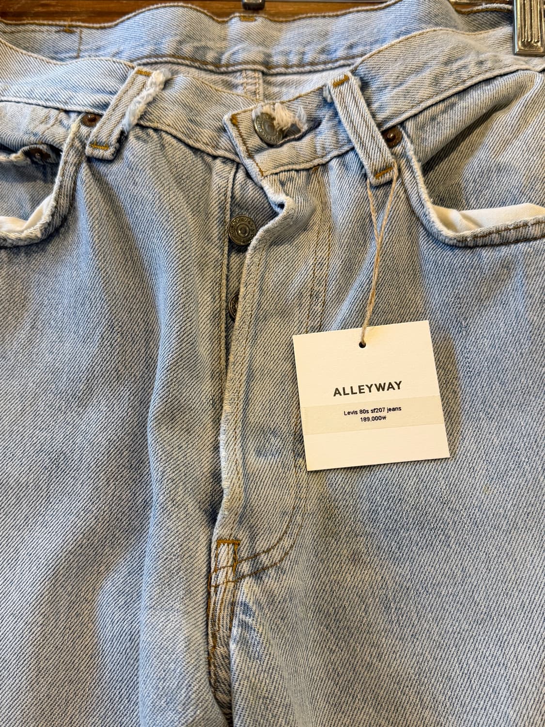 Levi’s 80’s sf207 jeans 상품이미지3