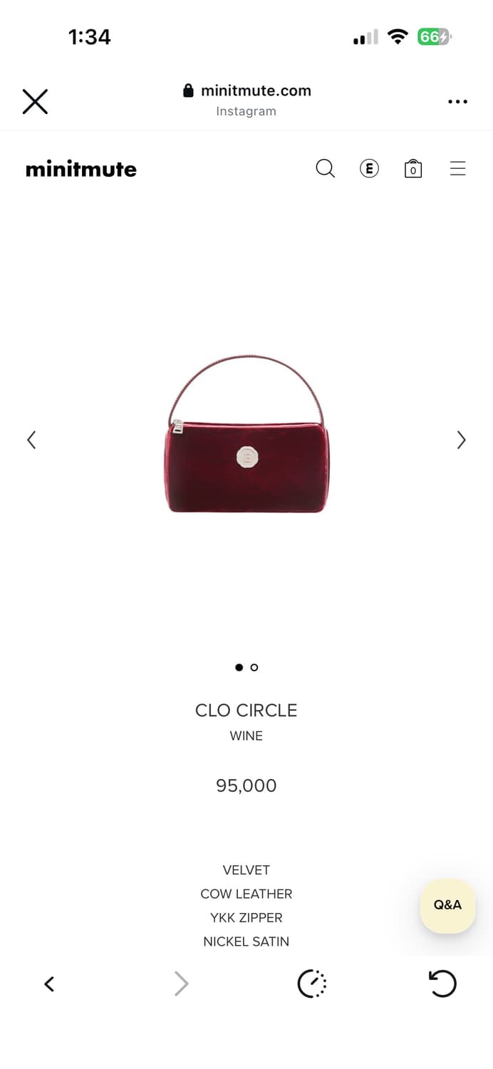 미닛 뮤트 클로 써클 와인  상품이미지1