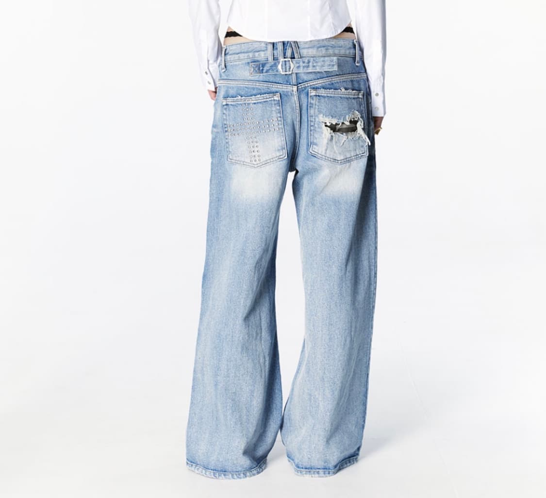 2000아카이브스 SNYDER WIDE DENIM (BLUE) 02 상품이미지2