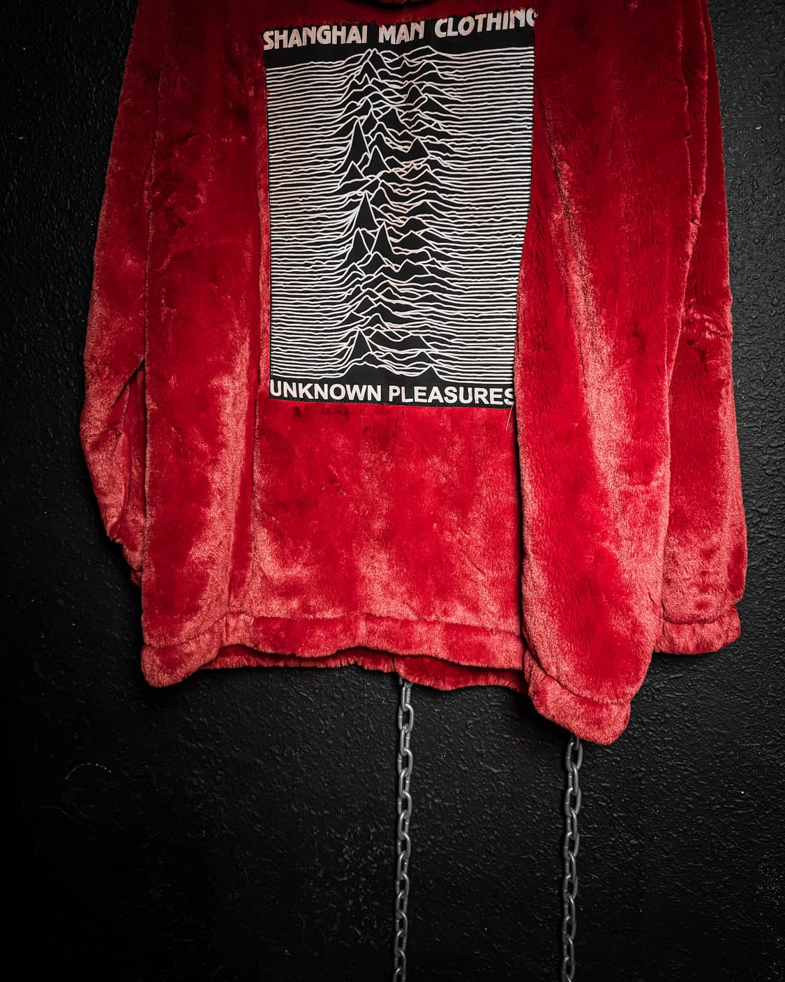 Joy Division Red Fur Hooded Jacket  상품이미지8