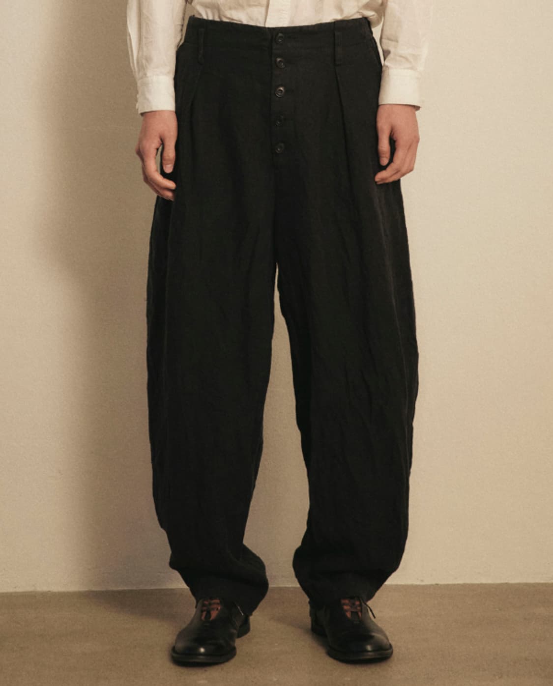 한솔킴 linen curved trousers 2 (원단 별주) 상품이미지5