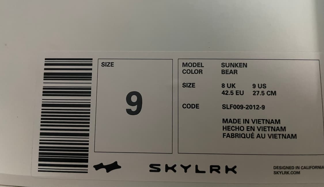 skylrk 스카이락 브라운뮬 us9사이즈 상품이미지3