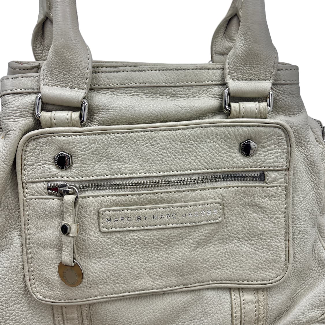 Marc by marc jacobs 카우 레더 숄더백 상품이미지3