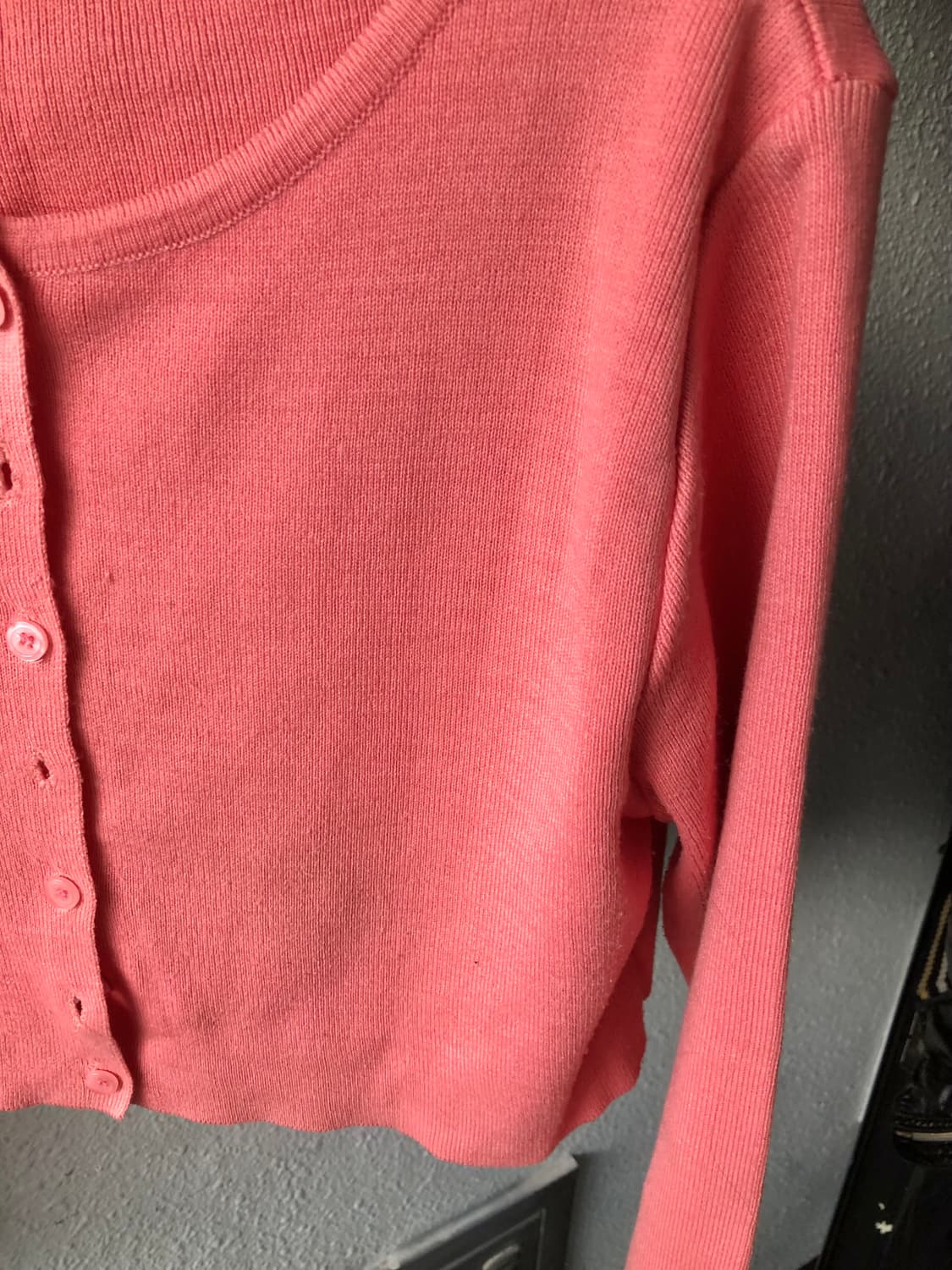 루루서울 핑크 크롭 가디건 상품이미지2